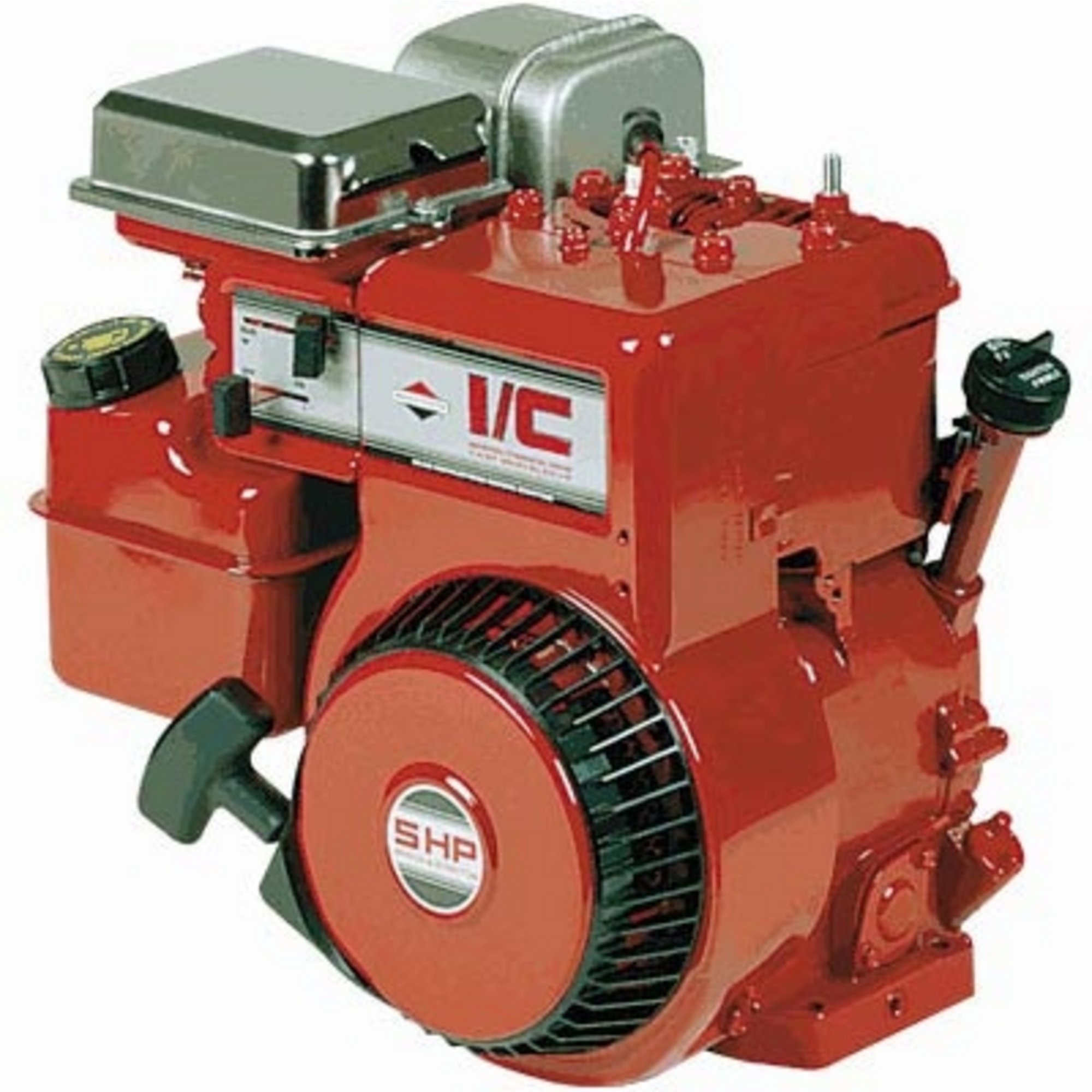 5 HP I/C Briggs Engine has 6:1 Ratio